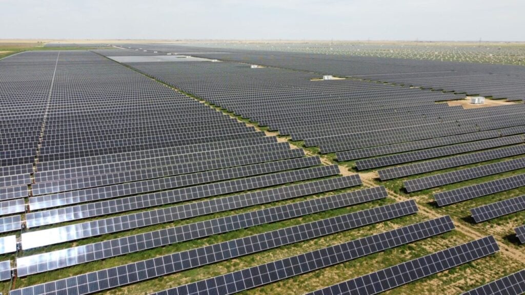 Hornet Solar project from Vesper Energy in Texas, US