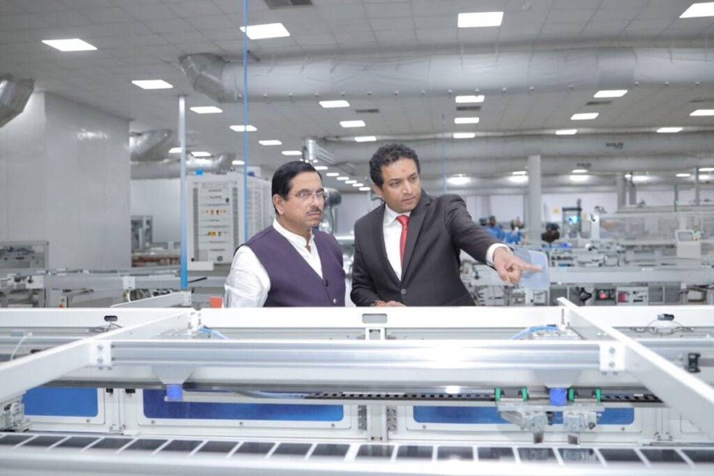 A Goldi Solar manufacturing facility.