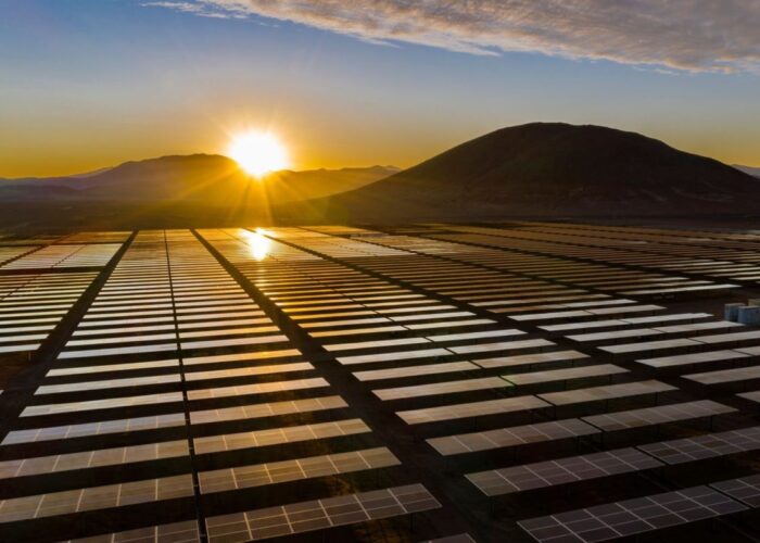 A solar-plus-storage project.