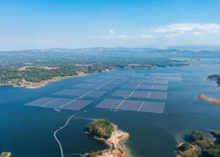 A Sungrow floating solar project