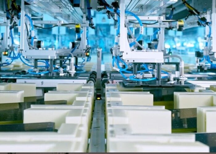 A Toyo Solar manufacturing facility.